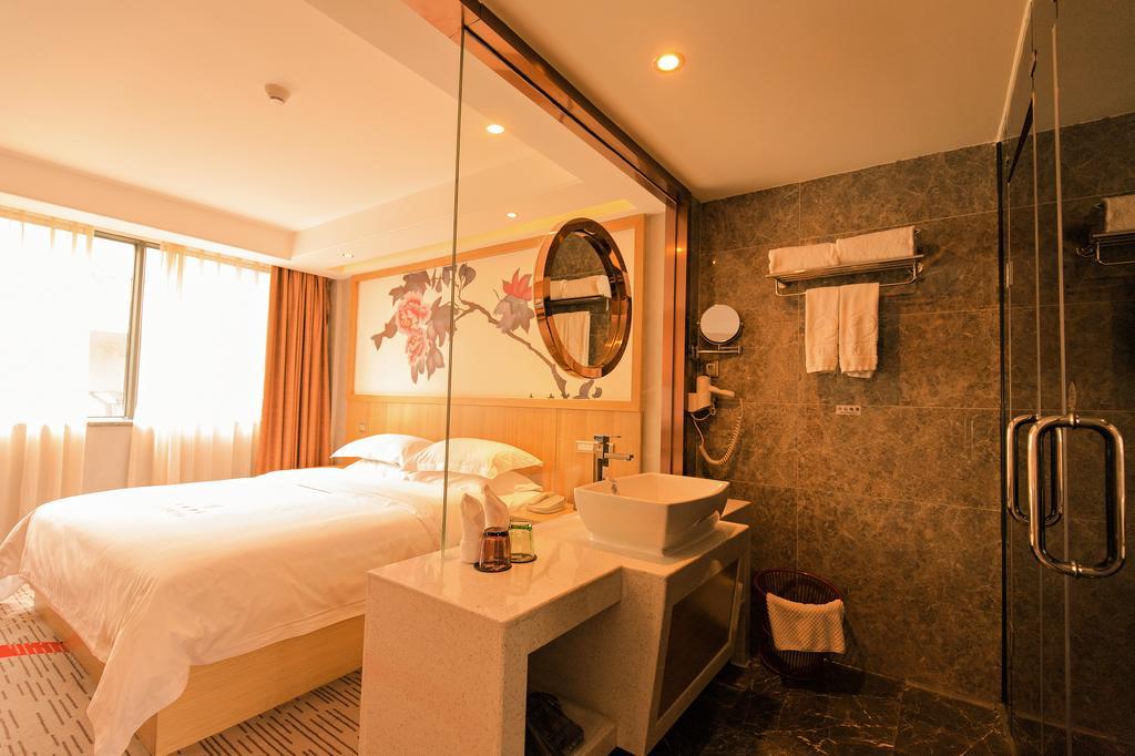 Xinghe Hotel Guagnzhou East Railway Station Branch Kanton Zimmer foto